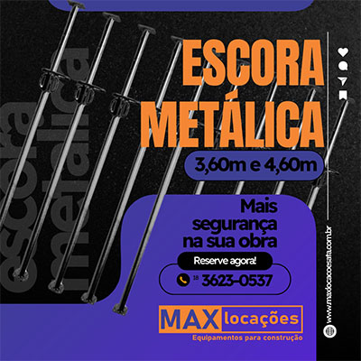 escora metálica
