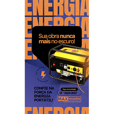gerador de energia