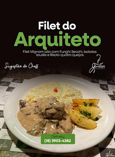 Filet do arquiteto filet do arquiteto