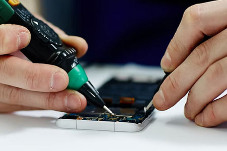 Substituição de botão power e volumes consertar os botões do celular