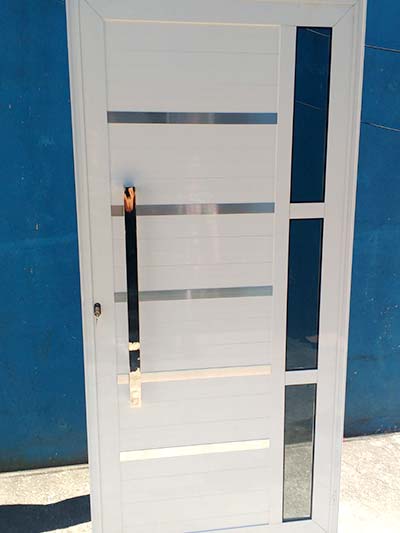 Porta 3 vidros 5 frisos porta 3 vidros 5 frisos
