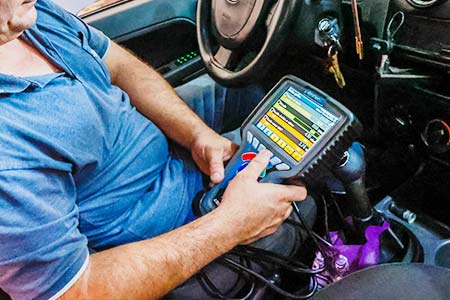 Diagnóstico com scanner injeção eletrônca