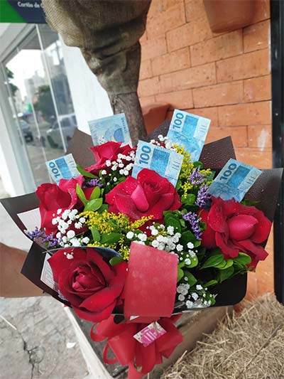 buquê especial com rosas