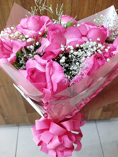 buquês de rosas