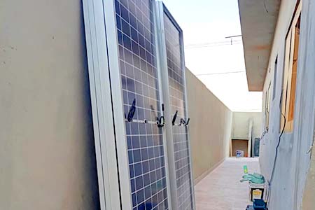 Mudança de endereço do sistema (desmontagem, novo projeto, homologação e reinstalação) mudança de endereço do sistema de geração de energia solar