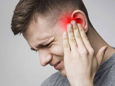 inflamação ou infecção no ouvido