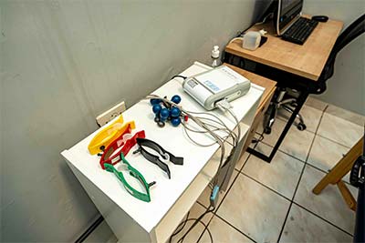 eletrodos para exames