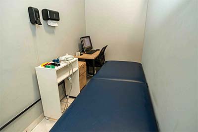 sala para exames