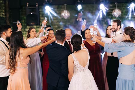 casamentos, aniversários e debutantes