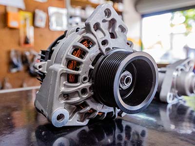 Alternador e motor de partida