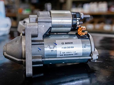 Peças de motor de arranque
