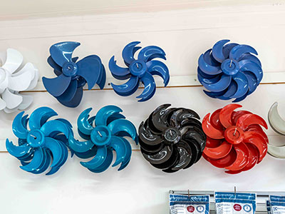 hélice para ventilador