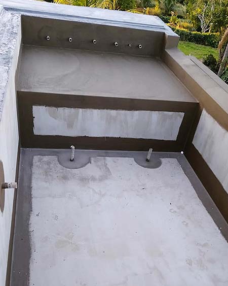 impermeabilização em piscina