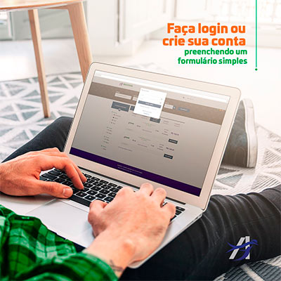 Faça seu login ou crie sua conta de forma rápida e simples Site da Andorinha