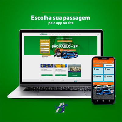 Escolha sua passagem pelo app ou site da Andorinha Compra de passagem