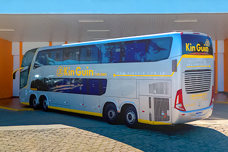 Ônibus confortável ônibus dd kin guin