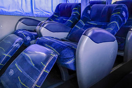 Poltrona leito ônibus com ppoltrona leito
