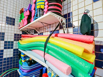 equipamentos para natação