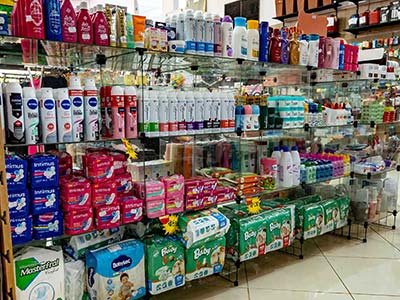 Produtos de higiene e beleza