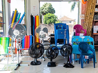 Ventiladores e umidificadores