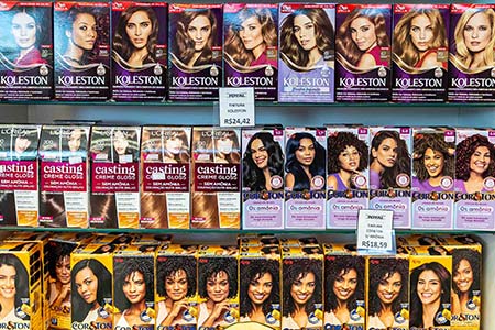 tinturas para o cabelo