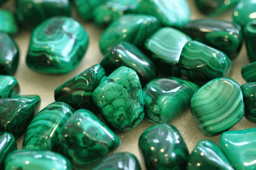 pedra malaquita