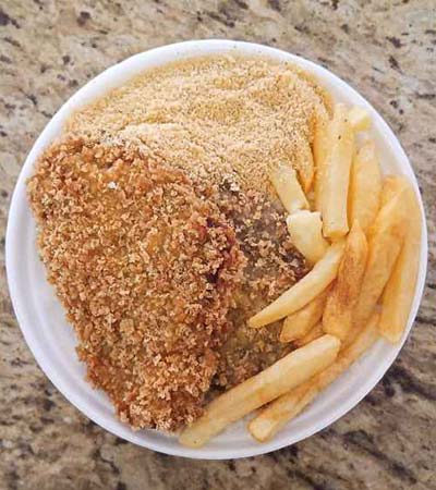 Bife à milanesa bife à milanesa
