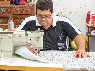 Fabricação de estofados sob medida