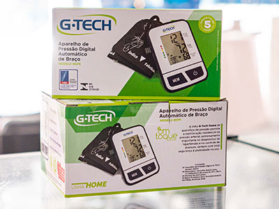 aparelho de pressão digital automático de braço