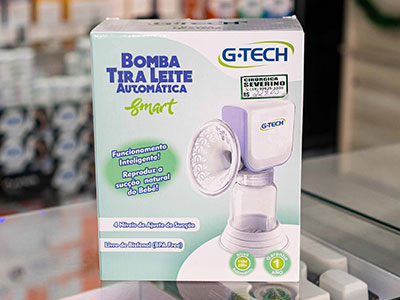 bomba tira leite automática g-tech