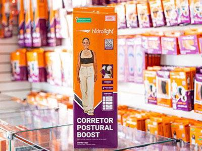 Corretor postural boost hidrolight