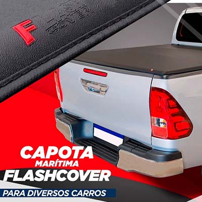 Capota marítima Flashcover para diversos carros Capota marítima Flashcover