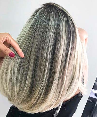 Cabelo com luzes Cabelo com luzes