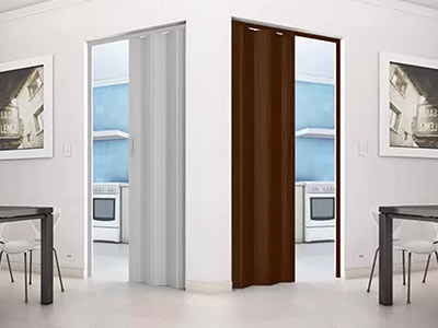 porta sanfonada