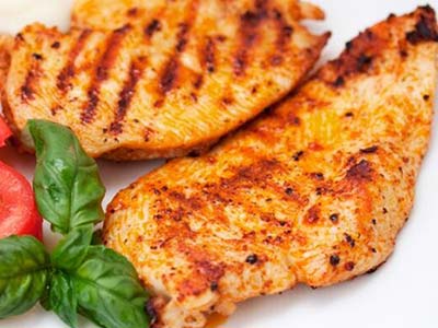 Filé de frango grelhado filé de frango grelhado