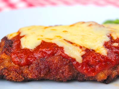 Parmegiana de carne parmegiana de carne