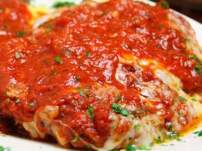 Parmegiana de frango parmegiana de frango