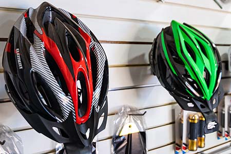 capacete de ciclista