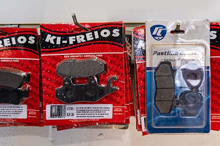 pastilhas de freio