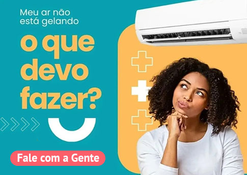 ar-condicionado não está gelando