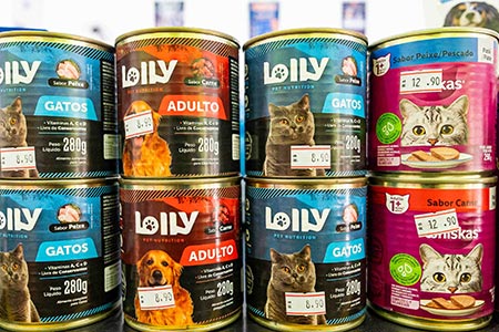 Ração úmida para pets ração úmida