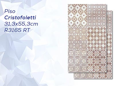 Piso Critofoletti 31,3x55,3cm Piso Critofoletti 31,3x55,3cm