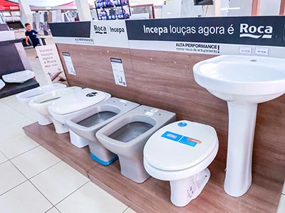 Pias e bacias sanitárias Pias e bacias sanitárias