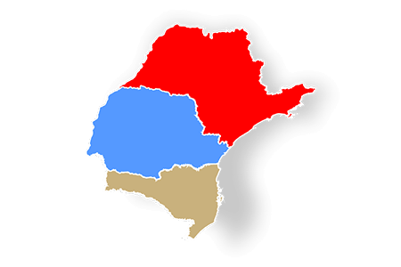 Unidades nos estados de São Paulo, Paraná e Santa Catarina unidades em trÊs estados