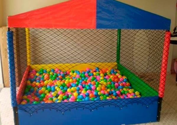 Locação de piscina de bolinhas