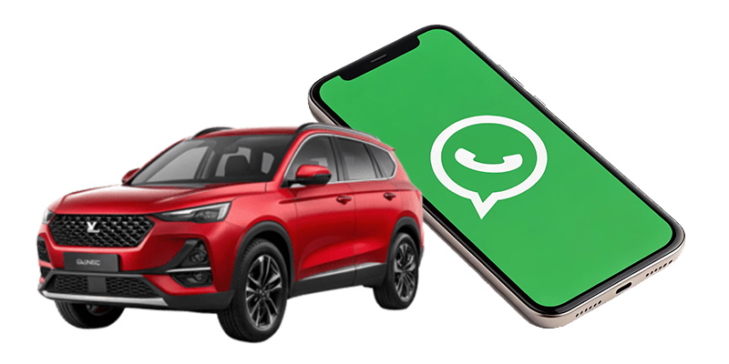 pedir guincho pelo whatsapp