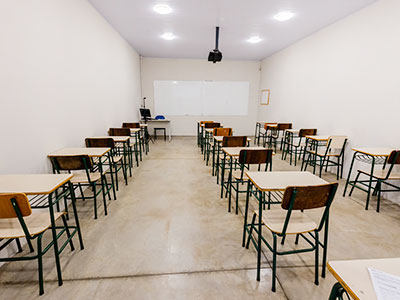 sala de aula climatizada sala de aula climatizada
