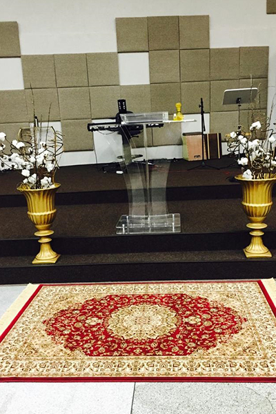 Decoração Púlpito - Organização Religiosa