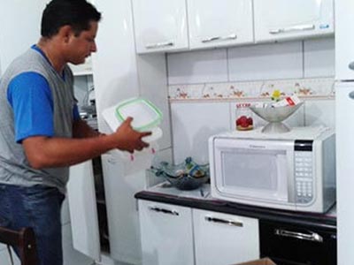 embalando materiais de cozinha embalando materiais de cozinha