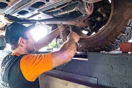 Manutenção da suspensão manutenção da suspensão